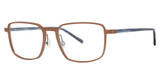 Jhane Barnes Eyeglasses Stratum Coffee/CF
