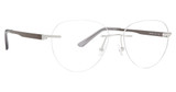 Totally Rimless Eyeglasses Ludo 384 SILVER/SIL