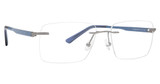 Totally Rimless Eyeglasses Polaris 385 GUNMETAL/GUN
