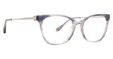 Badgley Mischka Eyeglasses Harriette BLUE/BLU