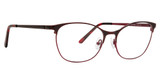 XOXO Eyeglasses Conway BURGUNDY/BRG