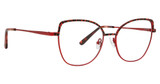 XOXO Eyeglasses Avenel RED/RED