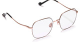 Sunday Somewhere Eyeglasses PAROO BLACK ROSE GOLD/10