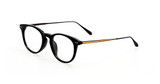 Linda Farrow Eyeglasses LFL1603 JAMIE JAMIE BLACK/ NCKL W/YELLOW GLD/001