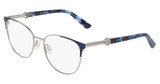 Anne Klein Eyeglasses AK5126 NAVY SILVER/410