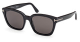 Tom Ford Eyeglasses FT1216 shiny black / smoke/01A