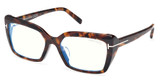 Tom Ford Eyeglasses FT5991-F-B dark havana/052
