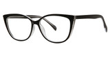 Parade Eyeglasses 1121 Black Crystal