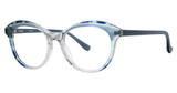 kensie Eyeglasses Luminous Blue Poppy/BL