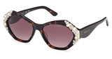 Guess? Eyeglasses GM00026 dark havana / gradient brown/52F