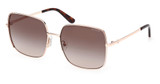 Guess? GU00194 shiny rose gold / gradient brown/28F
