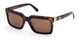 Guess? Eyeglasses GU00213 dark havana / brown/52E