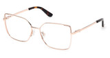 Guess? Eyeglasses GU50223 shiny rose gold/028
