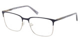 J. Landon Eyeglasses JL50021 matte blue/091