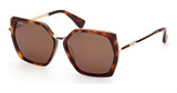MaxMara MM0136 dark havana / brown/52E