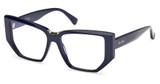 MaxMara Eyeglasses MM5179-B shiny blue/090