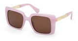 Max&Co. Eyeglasses MO0134 shiny pink / brown/72E