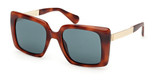 Max&Co. Eyeglasses MO0134 blonde havana / green/53N