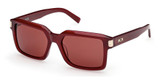 MCM Worldwide Eyeglasses MW0020 shiny bordeaux / bordeaux/69S