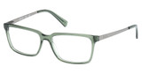 Kenneth Cole Reaction Eyeglasses RN50042 shiny dark green/096