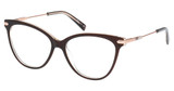 Viva Eyeglasses VV50020 shiny dark brown/048