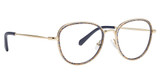 Vera Bradley Eyeglasses McKenzie LOTUS MONTAGE ROASTED PECAN/LRP