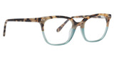 Vera Bradley Eyeglasses Lakin TINY POPPY CERULEAN/TPC