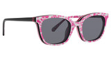 Vera Bradley Eyeglasses Lakin Sun Clip FLOURISHING GARDEN SILHOUETTE/FGS