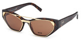 MCM Worldwide Eyeglasses MW5011 dark havana/052
