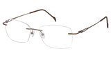 STEPPER Eyeglasses 99735 SI Brown/BRN