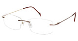 STEPPER Eyeglasses 93605 SI Brown/BRN