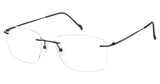 STEPPER Eyeglasses 83454 SI Black/BLK