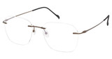 STEPPER Eyeglasses 82234 SI Brown/BRN