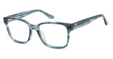 Juicy Couture Eyeglasses JU 270 TEAL/0ZI9