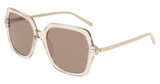 Ferragamo Eyeglasses SF2076S TRANSPARENT SAND/278