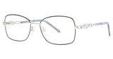 Sophia Loren Eyeglasses Sophia Loren M337 Azure/Silver