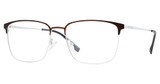 Global Optique Eyeglasses T117 DARK BROWN