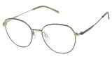 Titanium Eyeglasses CH 41505 Green/GN