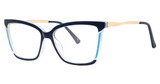 Parade Eyeglasses 2147 Navy Crystal