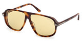 Tom Ford Eyeglasses FT1208 blonde havana / brown/53E