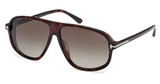 Tom Ford Eyeglasses FT1208 dark havana / gradient roviex/52K