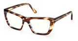 Tom Ford Eyeglasses FT6047-B coloured havana/055
