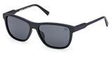 Timberland Eyeglasses TB00052-H matte black / smoke polarized/02D