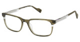 Ben Sherman Eyeglasses CLOAK GREEN CRYSTAL/C03