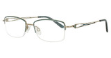 Elegante Eyeglasses ELT123 Emerald/19