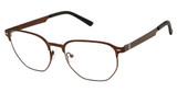 Perry Ellis Eyeglasses PE506 Brown/6