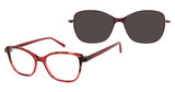 REVOLUTION Eyeglasses ADELE Burgundy/BUR