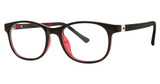 K12 Eyeglasses 4126 Black/Red Crystal