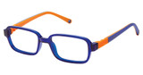 Life Italia Eyeglasses NI-162 COBALT ORANGE/2