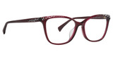 Badgley Mischka Eyeglasses Jeune MERLOT/MLT
